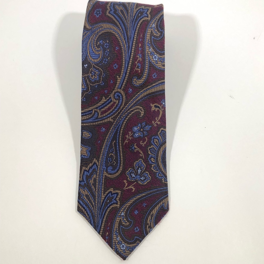 Jos.A.BANK Men’s Paisley Silk Tie 3.50 Inch